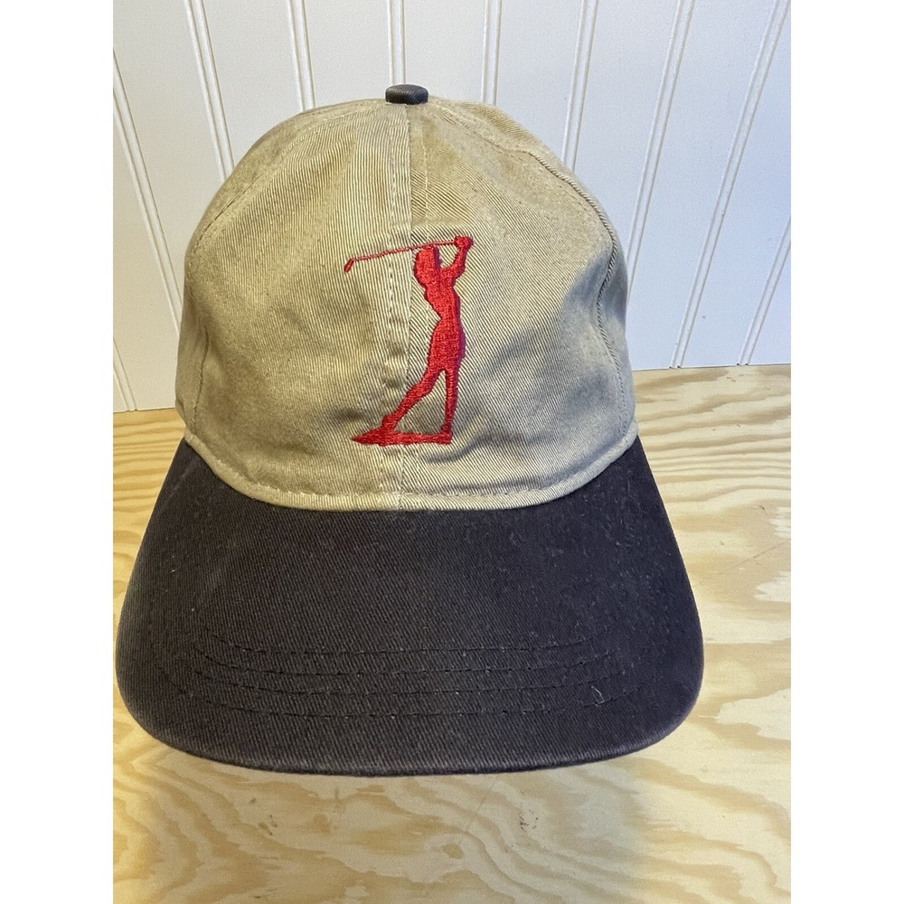 Roxxi Royal Grip  - Vintage Golf Leather Strap Pro Model Cap Hat - USA Golf